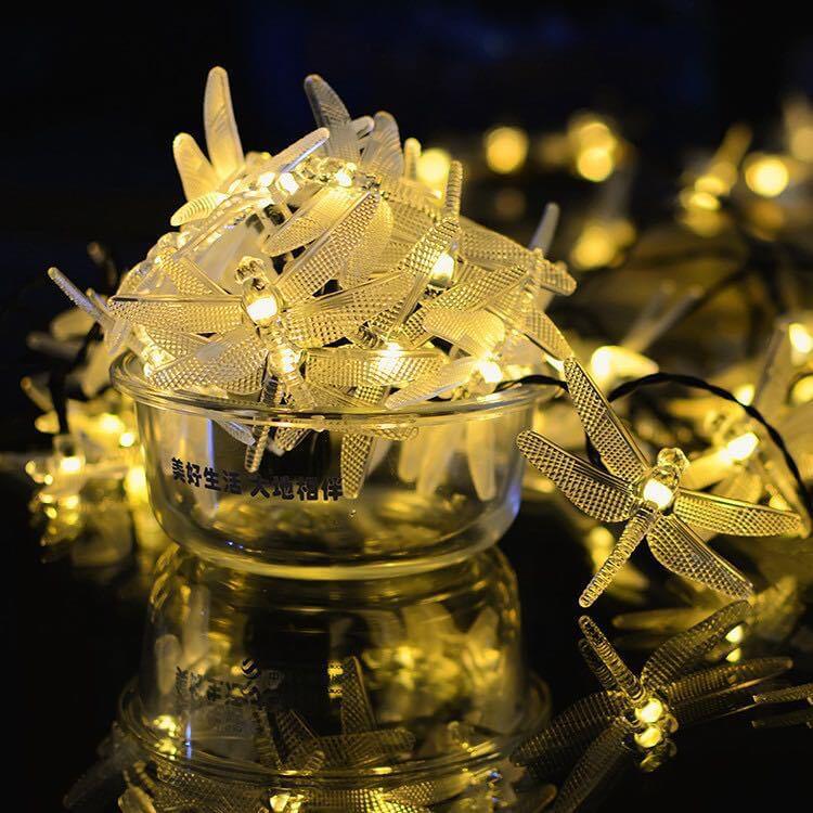 Vibrant Outdoor Solar String Garden Lights