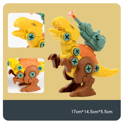 Fun Dino Toy Set with Suction Blaster
