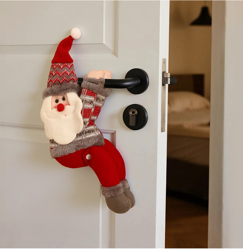 Bright Festive Santa Figure Decor