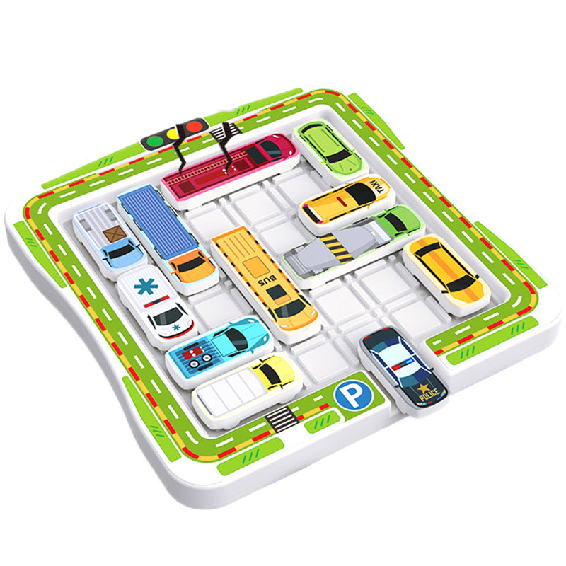 Fun Brain Teaser Car Parking Puzzle Toy for Kids