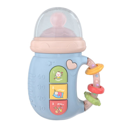 Soothing Baby Pacifier with Teether and Fun Rattles - Luxicro