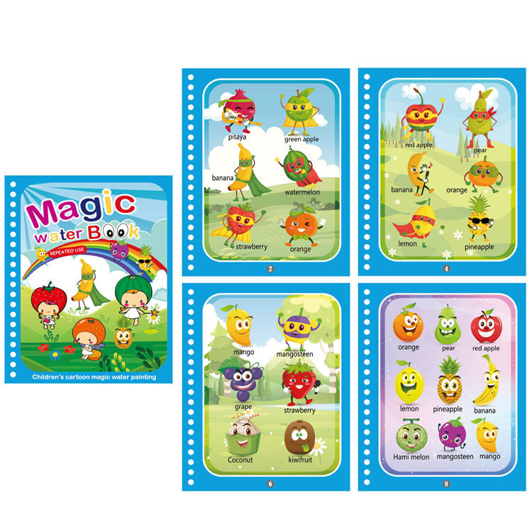 Colorful Children's Painting Activity Book