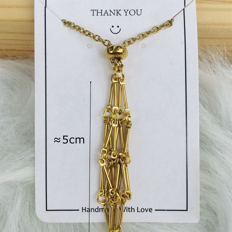 Shiny Stone Gem Necklace