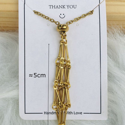 Shiny Stone Gem Necklace