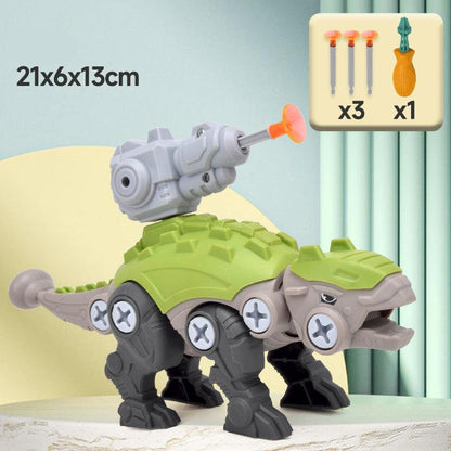 Exciting Dinosaur Building Play Set with Launcher