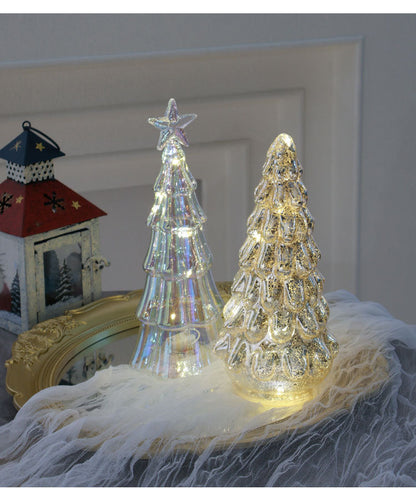 Tiny Glittering Christmas Tree Ornament