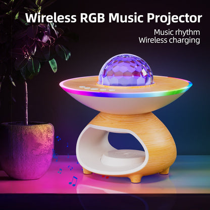 Bright Wireless Charging Desk Lamp with Night Light