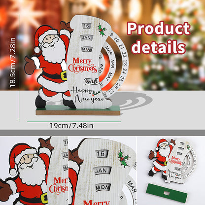 Holiday Wood Countdown Advent Calendar