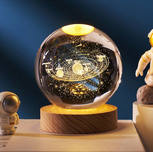 Shining Crystal Orb Decoration