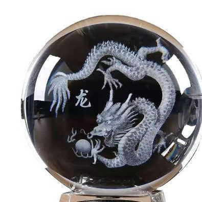 Shining Crystal Orb Decoration