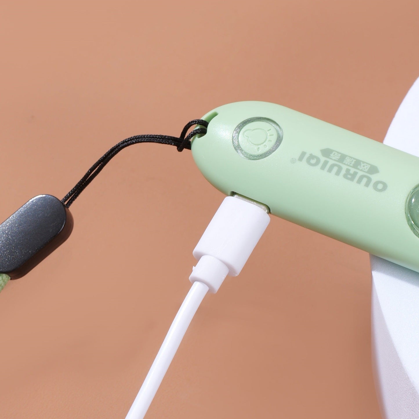 Portable LED Digital Thermometer with Clip Strap