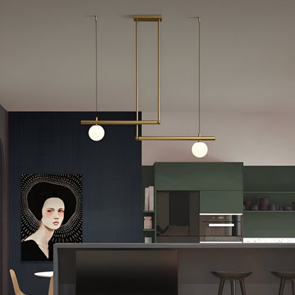 Stylish Clear Hanging Lamp