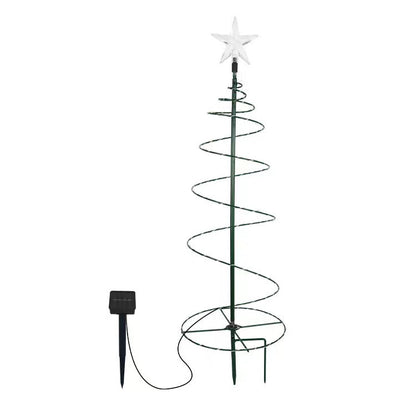 Bright Solar Powered Outdoor Xmas Tree
