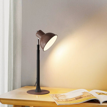 Compact Study Lamp with USB and Flexible Arm