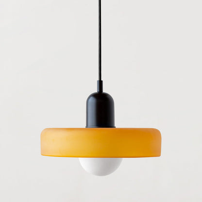 Stylish Hanging Glass Light for Kitchen Tables