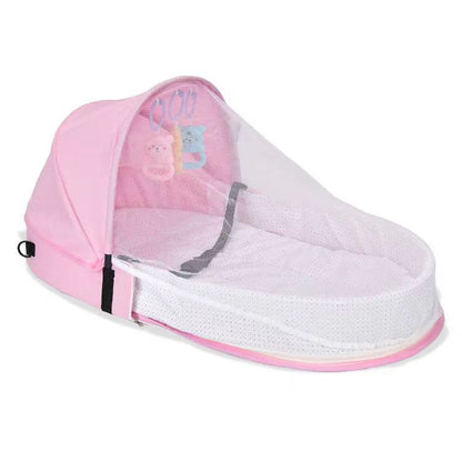 Travel Baby Crib with Insect Net Cover