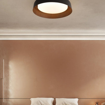 Rustic Wooden Style LED Table Lamp