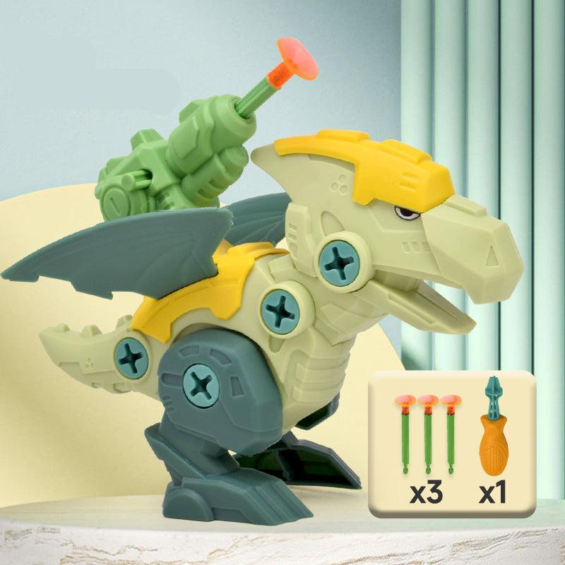 Exciting Dinosaur Building Play Set with Launcher