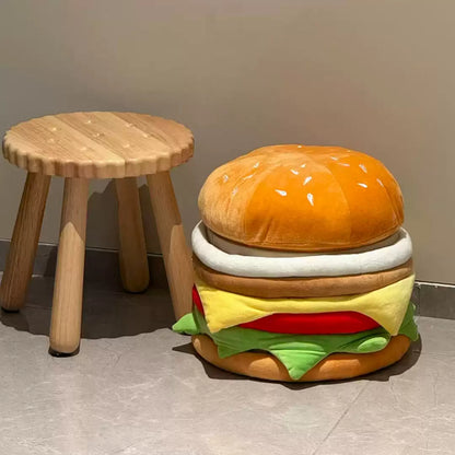 Compact Storage Stool Ottoman Chair