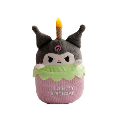 Fun Singing Birthday Cake Teddy Toy with Lights