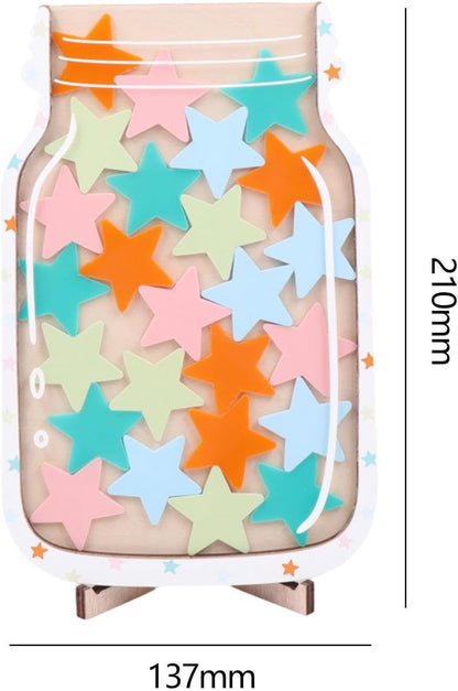 Colorful Kids Positive Savings Jar