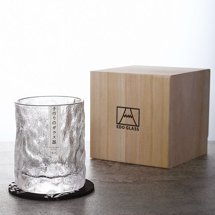 Luxury Cut Crystal Whisky Glass Set