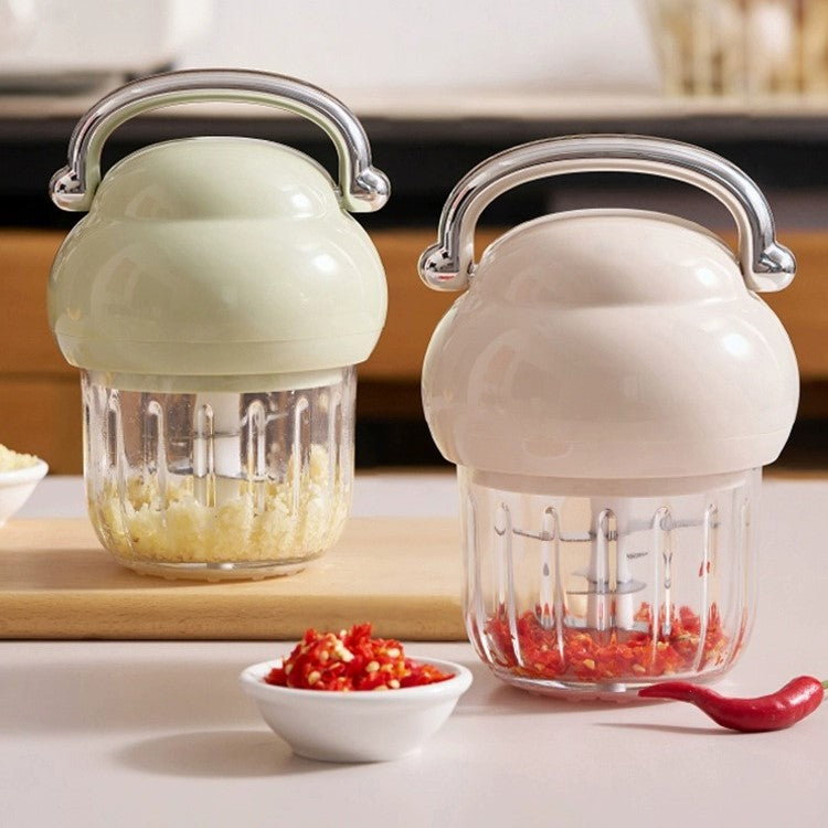 Compact Easy Cordless Garlic Crusher