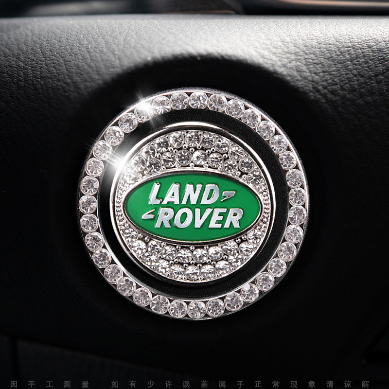 Sparkly Car Key Start Button Cover Ring