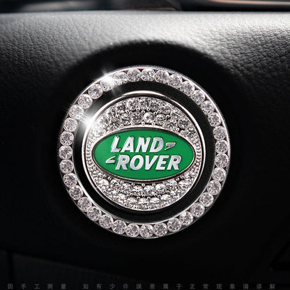 Sparkly Car Key Start Button Cover Ring