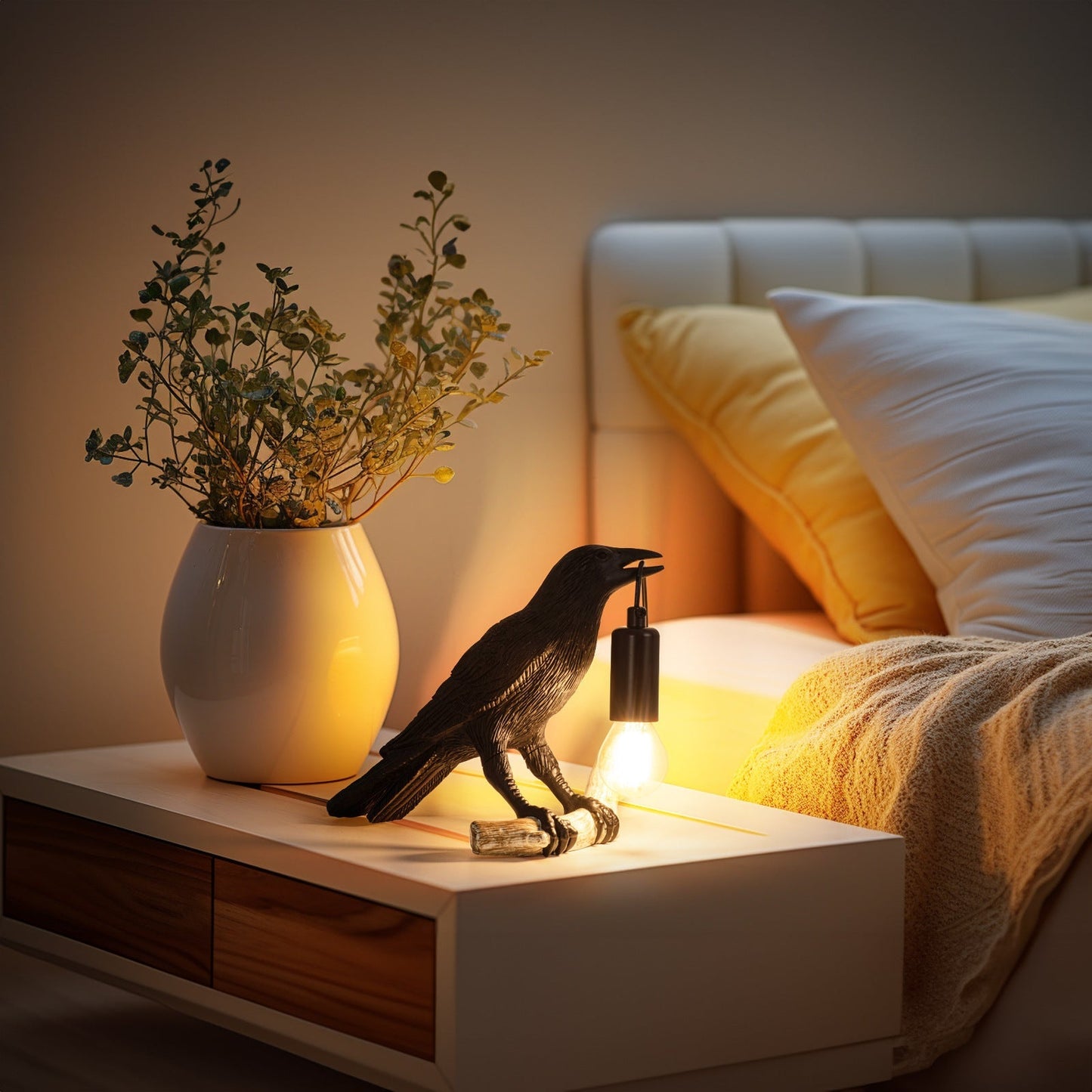 Small Sweet Bird Bedside Lamp