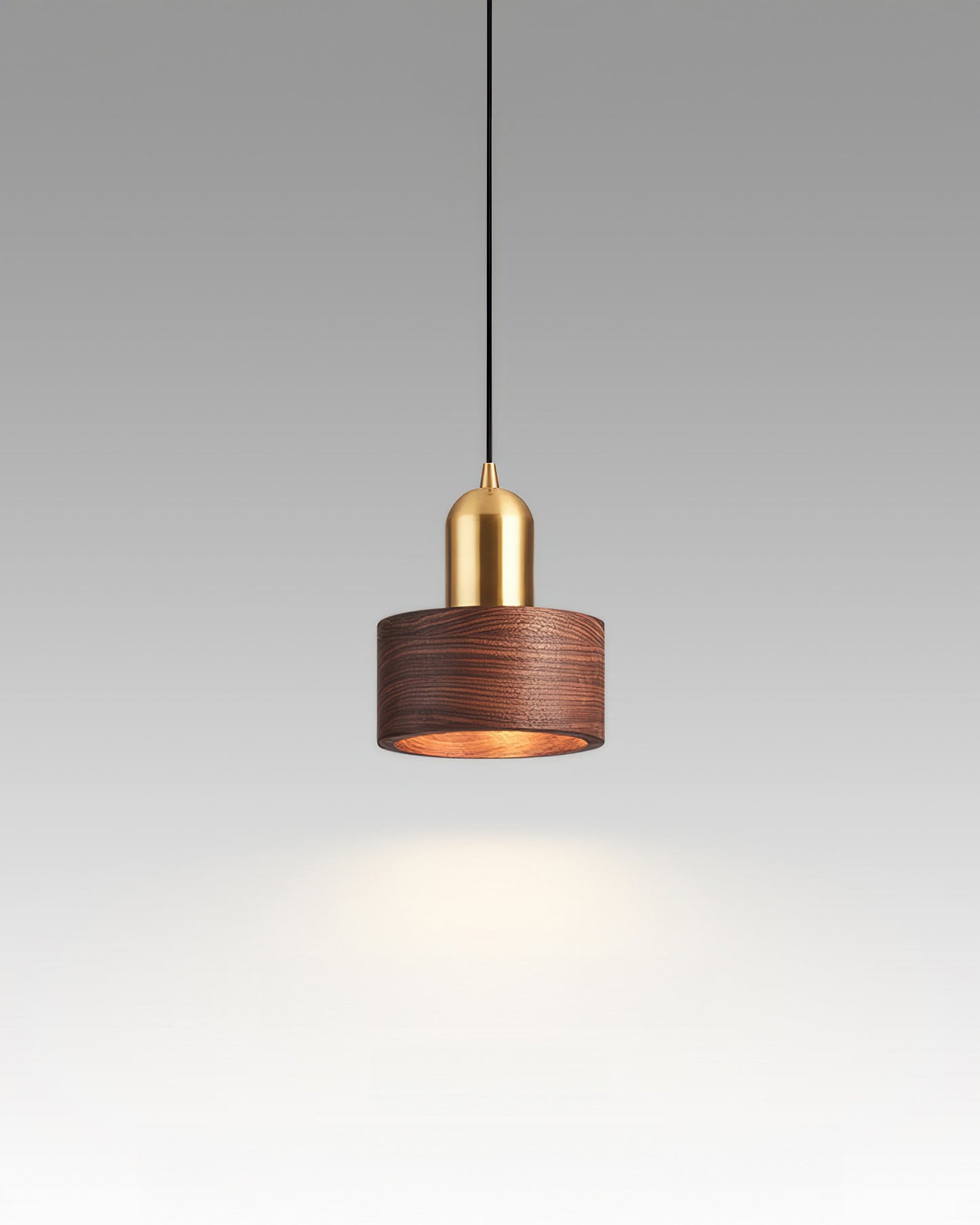 Asian Inspired Hanging Cylinder Pendant Lamp - Luxicro