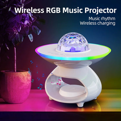 Bright Wireless Charging Desk Lamp with Night Light