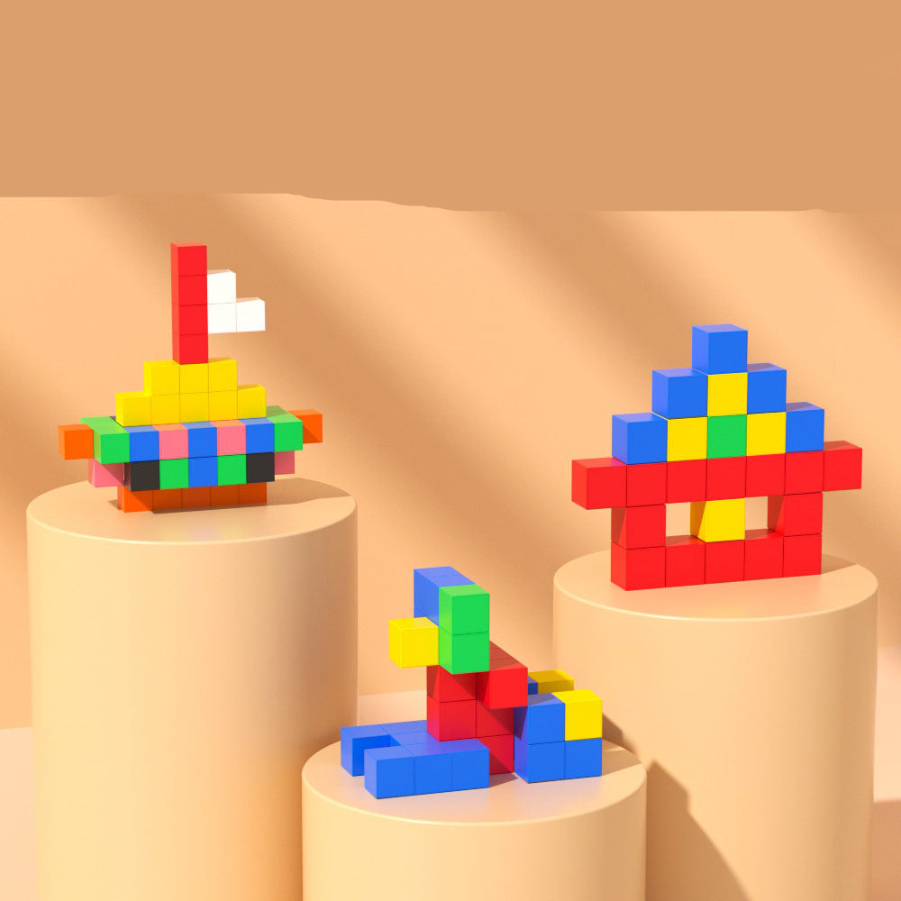 Fun Learning Magnetic Building Blocks Set