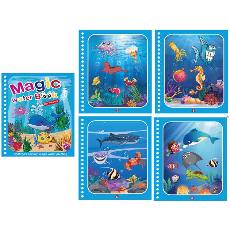Colorful Children's Painting Activity Book