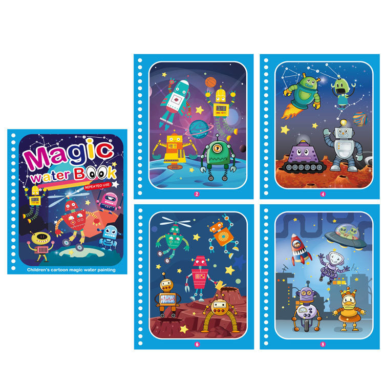 Colorful Children's Painting Activity Book