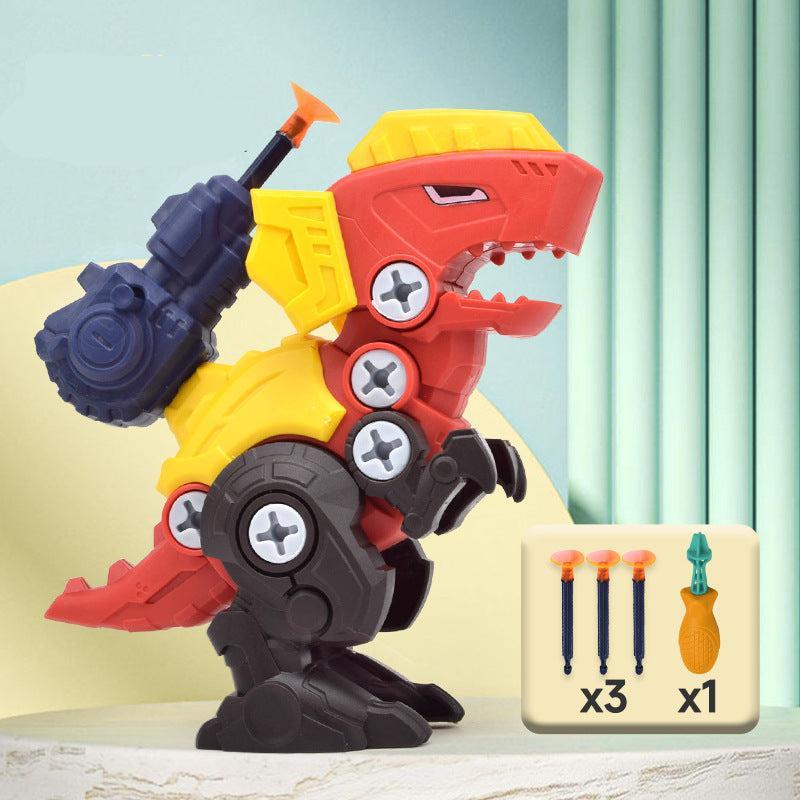 Fun Dino Toy Set with Suction Blaster