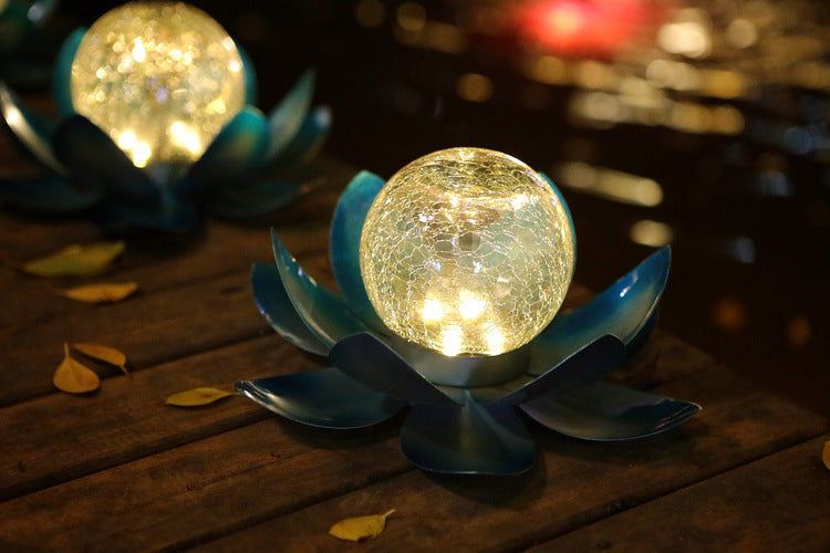 Bright Outdoor Solar Powered Garden Lamp