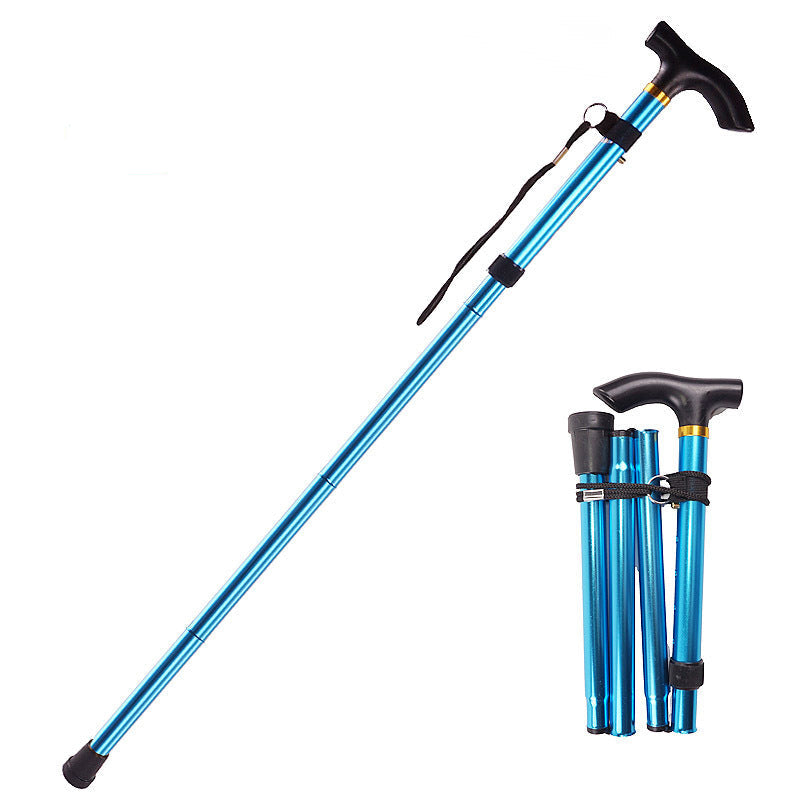 Portable Collapsible Walking Cane for Elderly and Disabled