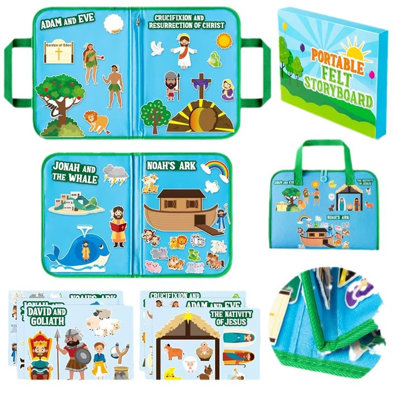 Christian Children's Interactive Bible Book