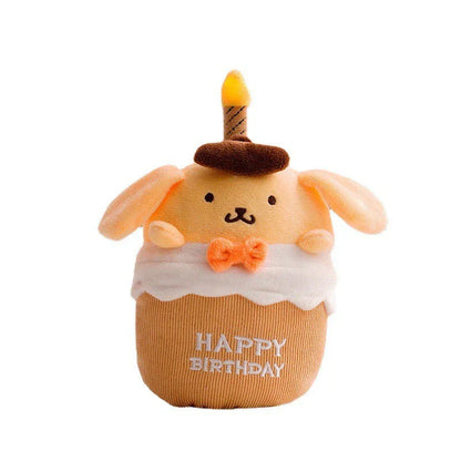 Fun Singing Birthday Cake Teddy Toy with Lights