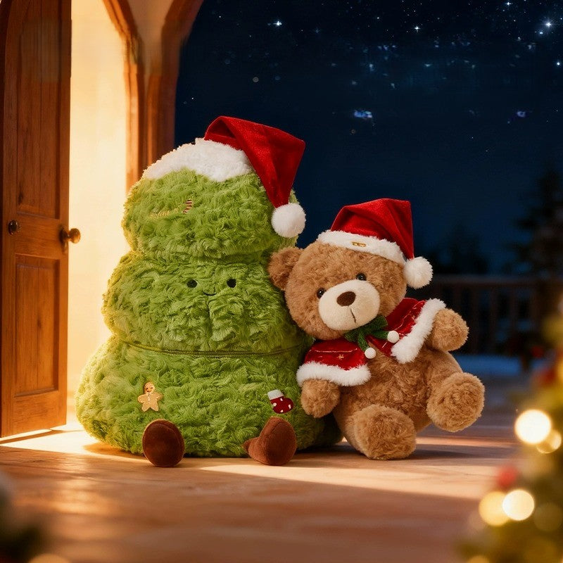 Cute Plush Christmas Teddy Bear - Luxicro