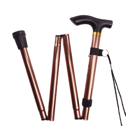 Portable Collapsible Walking Cane for Elderly and Disabled