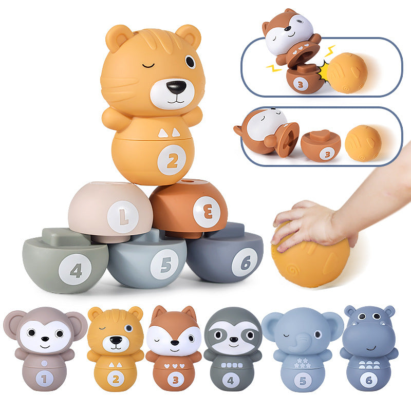 Vibrant Children's Fun Construction Blocks Set