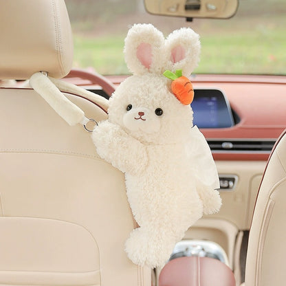 Soft Teddy Bear Tissue Holder - Luxicro
