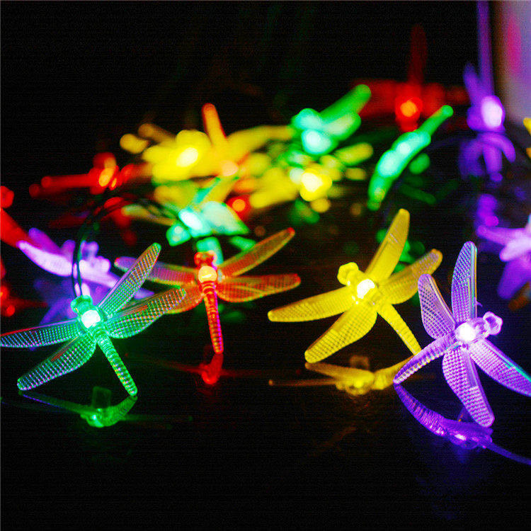 Vibrant Outdoor Solar String Garden Lights