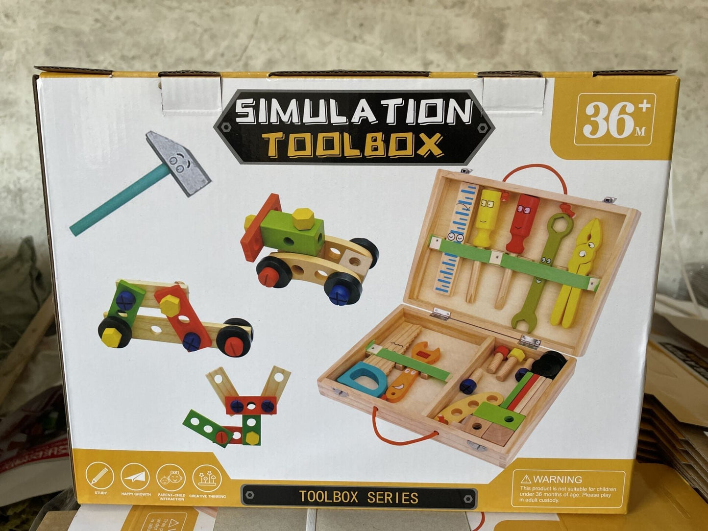 Fun Kids DIY Toolbox Set