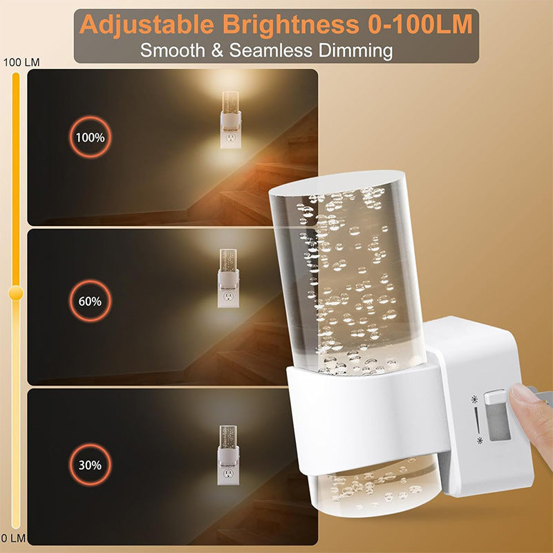 Dimmable LED Bedroom Night Light Lamp