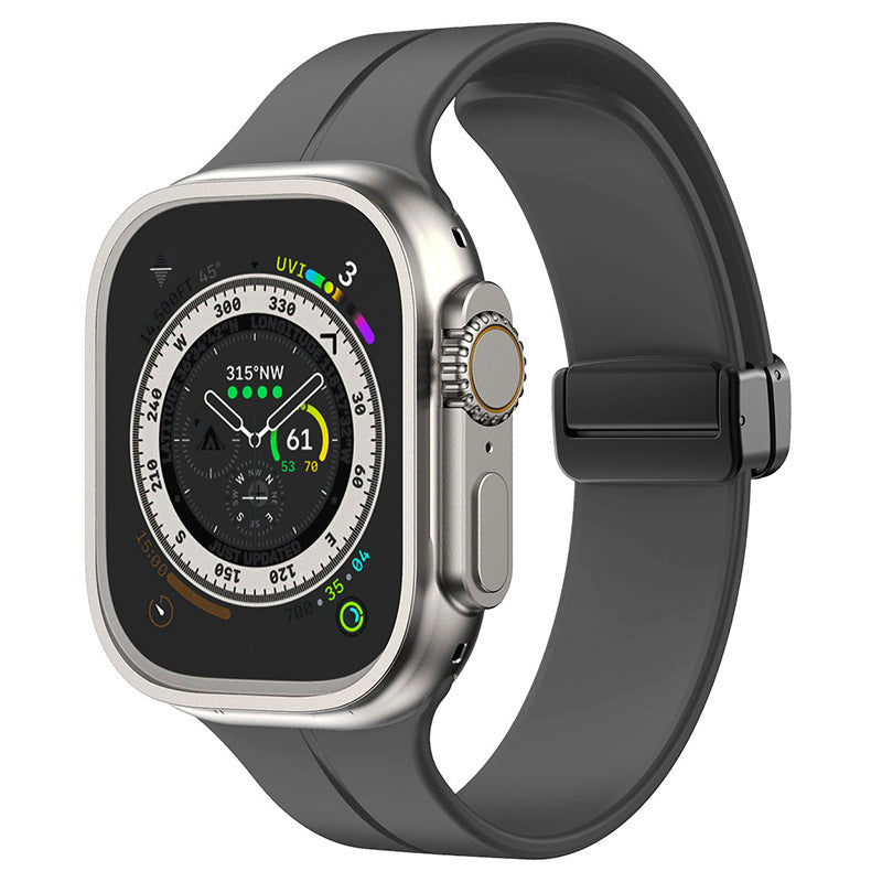 Flexible Soft Magnet Closure Apple Watch Strap