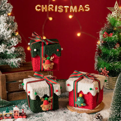 Rustic Wooden Holiday Gift Box