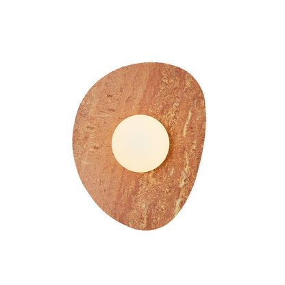Simple Outdoor Stone Wall Lamp